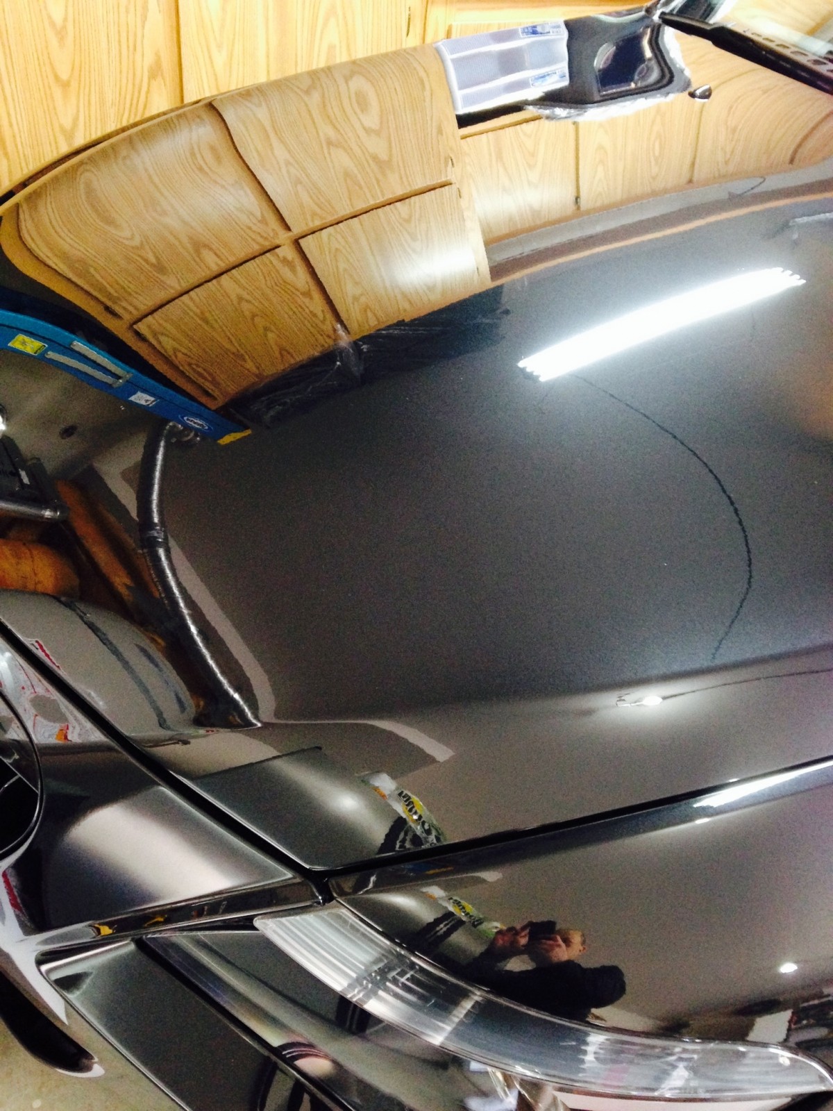 Finished hood