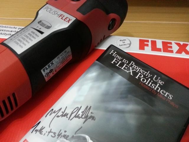 Flex DVD signed by Mike Phillips