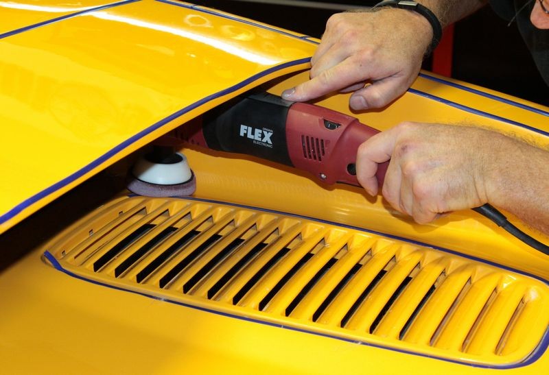Flex PE14 Rotary Polisher Precision Buffing