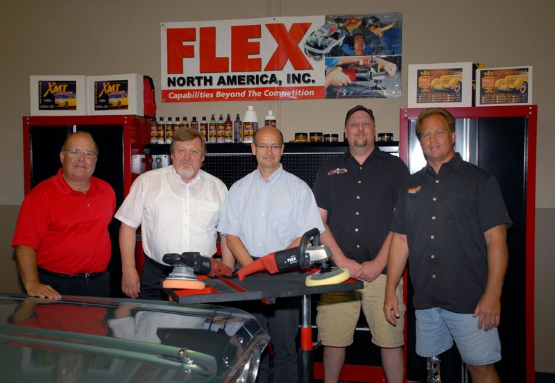Flex Visit with Siegfried Suby Andreas Ditsche and Robert C. Eichelberg
