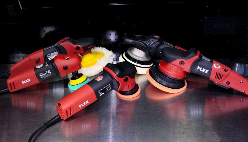 FLEX XFE 7-12 80 New FLEX 3 inch Mini Polisher Mike Phillips