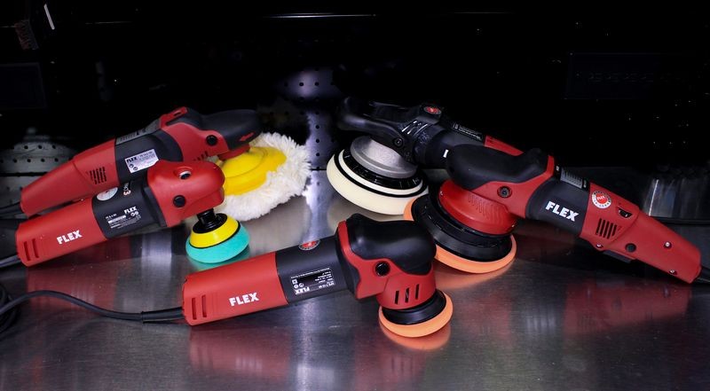 FLEX XFE 7-12 80 New FLEX 3 inch Mini Polisher Mike Phillips