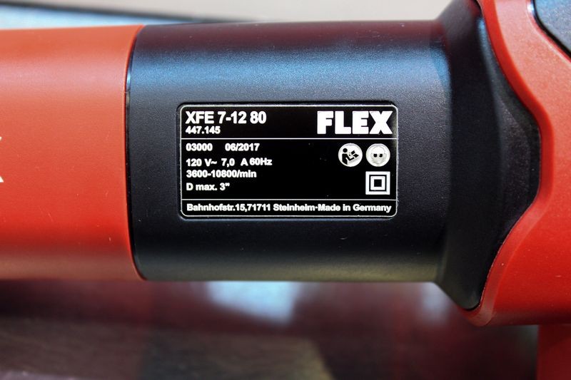 FLEX XFE 7-12 80 New FLEX 3 inch Mini Polisher Mike Phillips