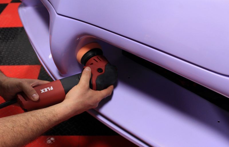 FLEX XFE 7-12 80 New FLEX 3 inch Mini Polisher Mike Phillips