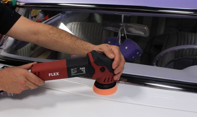 FLEX XFE 7-12 80 New FLEX 3 inch Mini Polisher Mike Phillips