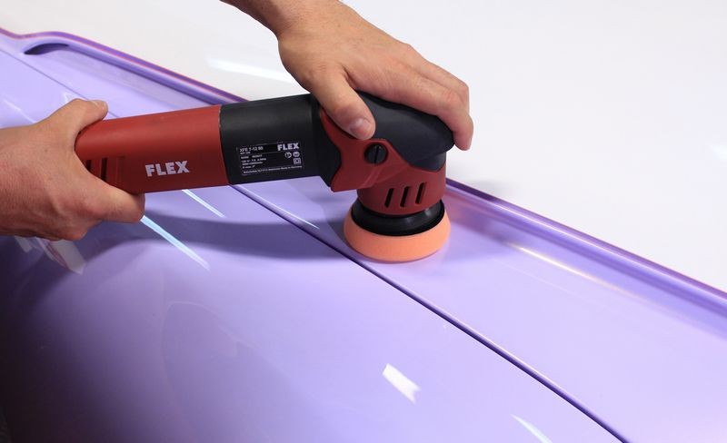 FLEX XFE 7-12 80 New FLEX 3 inch Mini Polisher Mike Phillips