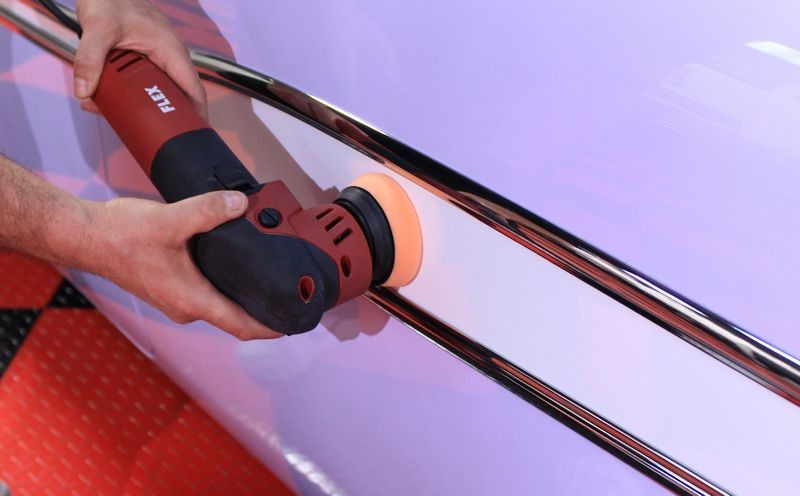 FLEX XFE 7-12 80 New FLEX 3 inch Mini Polisher Mike Phillips