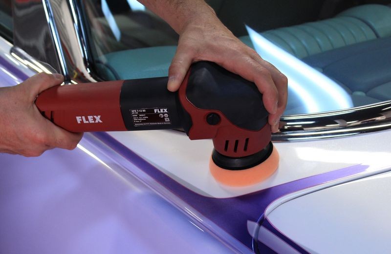 FLEX XFE 7-12 80 New FLEX 3 inch Mini Polisher Mike Phillips