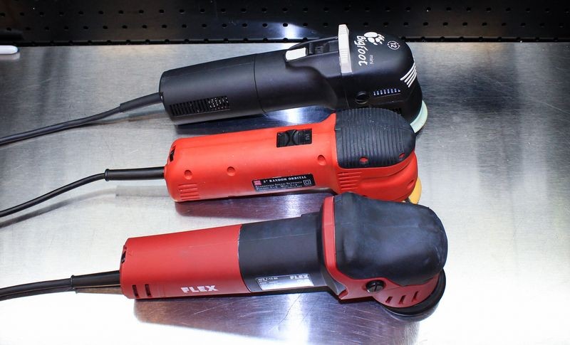 FLEX XFE 7-12 80 New FLEX 3 inch Mini Polisher Mike Phillips