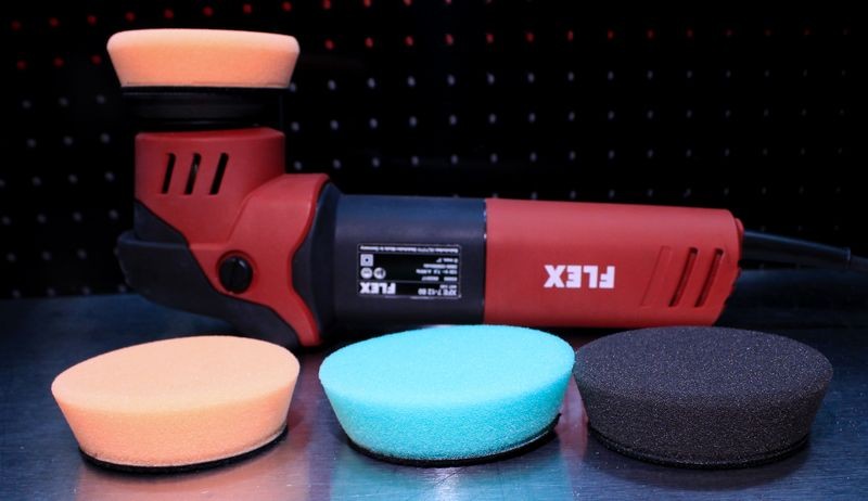 FLEX XFE 7-12 80 New FLEX 3 inch Mini Polisher Mike Phillips