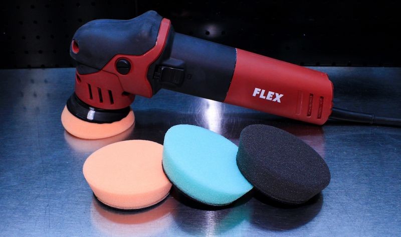 FLEX XFE 7-12 80 New FLEX 3 inch Mini Polisher Mike Phillips