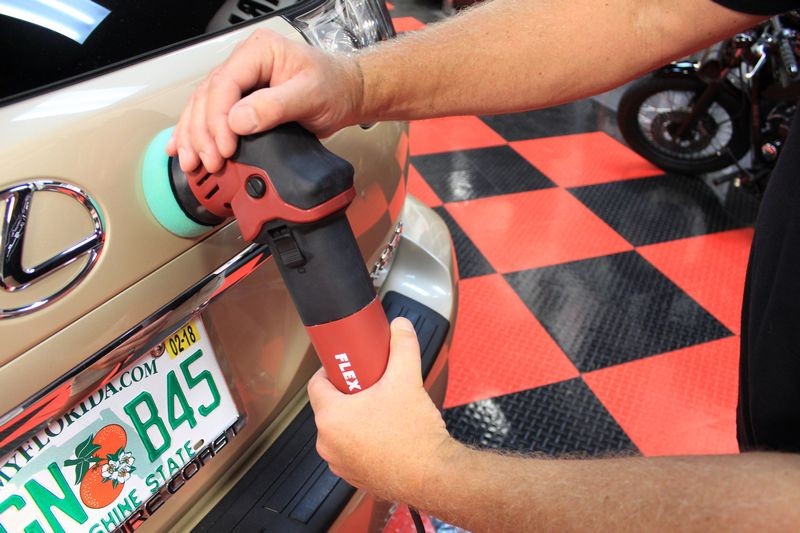 FLEX XFE 7-12 80 New FLEX 3 inch Mini Polisher Mike Phillips