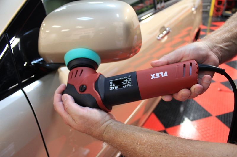 FLEX XFE 7-12 80 New FLEX 3 inch Mini Polisher Mike Phillips