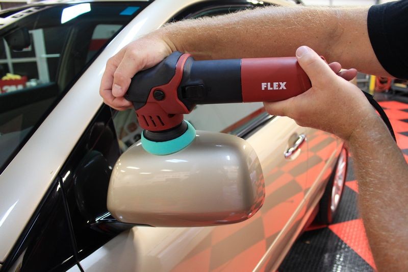FLEX XFE 7-12 80 New FLEX 3 inch Mini Polisher Mike Phillips
