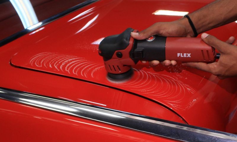 FLEX XFE 7-12 80 New FLEX 3 inch Mini Polisher Mike Phillips