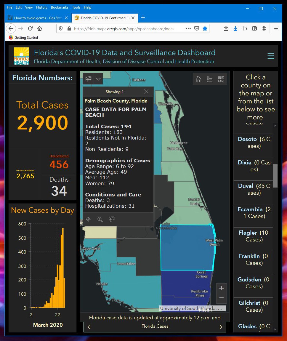 Florida Coronavirus Update