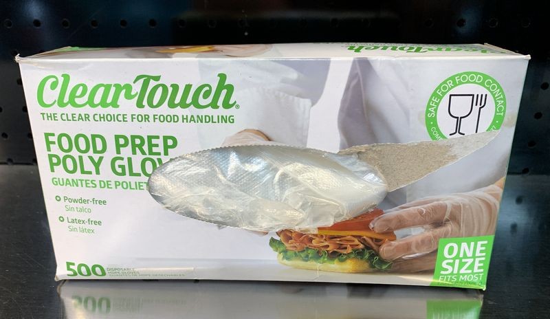 Food Prep Gloves Avoid Germs Gas Station