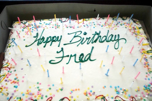 Fred Birthday Cake