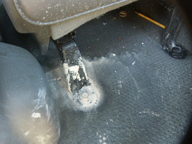 front seat rear support