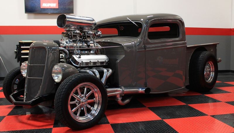 Full BLOWN RUPES on a Full Blown 1936 Ford Streetrod Mike Phillips
