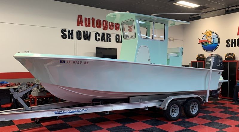 Gelcoat Ceramic Coating Marine Wetanding Oxidation Detailing Class