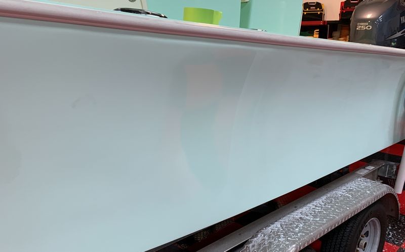 Gelcoat Ceramic Coating Marine Wetanding Oxidation Detailing Class