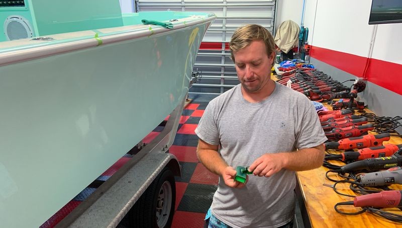 Gelcoat Ceramic Coating Marine Wetanding Oxidation Detailing Class