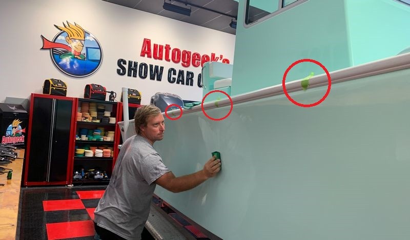 Gelcoat Ceramic Coating Marine Wetanding Oxidation Detailing Class