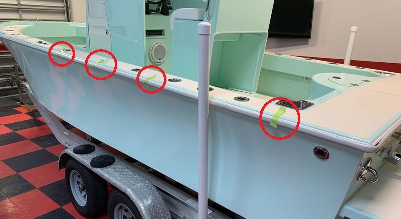 Gelcoat Ceramic Coating Marine Wetanding Oxidation Detailing Class