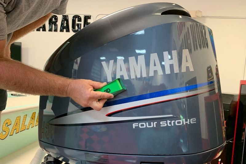 Gelcoat Ceramic Coating Marine Wetanding Oxidation Detailing Class