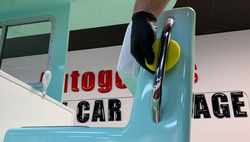 Gelcoat Ceramic Coating Marine Wetanding Oxidation Detailing Class