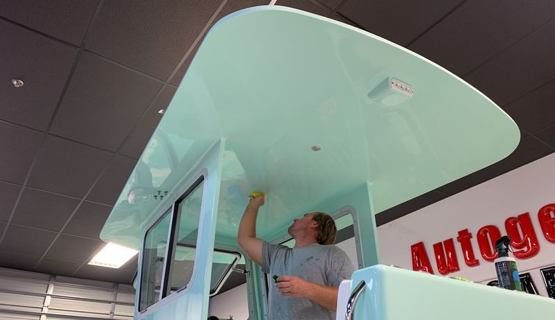 Gelcoat Ceramic Coating Marine Wetanding Oxidation Detailing Class