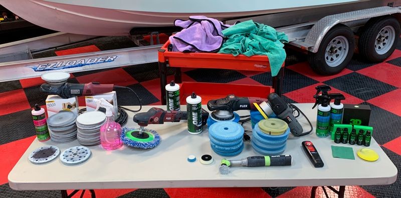 Gelcoat Ceramic Coating Marine Wetanding Oxidation Detailing Class