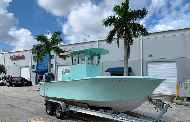 Gelcoat Ceramic Coating Marine Wetanding Oxidation Detailing Class