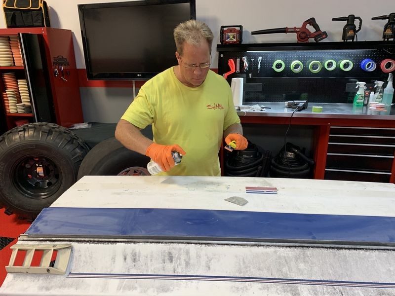 Gelcoat correction ceramic coating install mike phillips