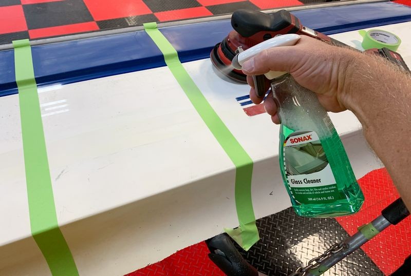 Gelcoat correction ceramic coating install mike phillips