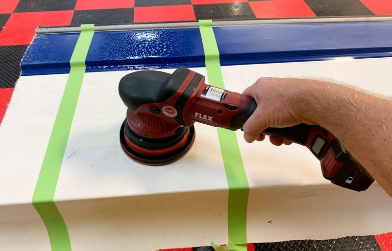 Gelcoat correction ceramic coating install mike phillips