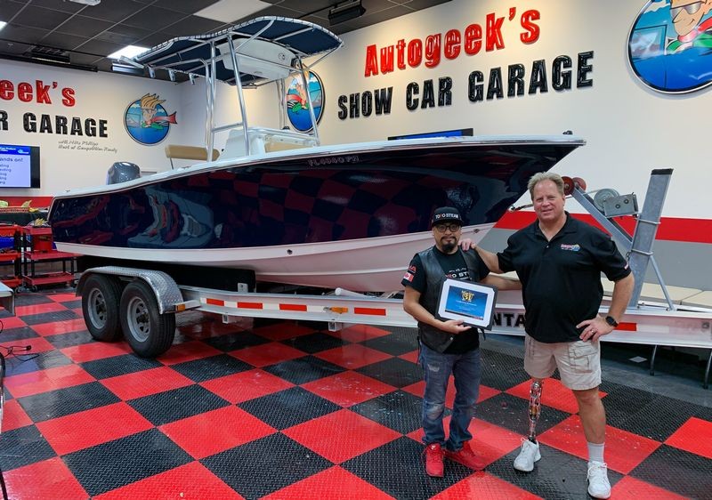 Gelcoat correction ceramic coating install mike phillips