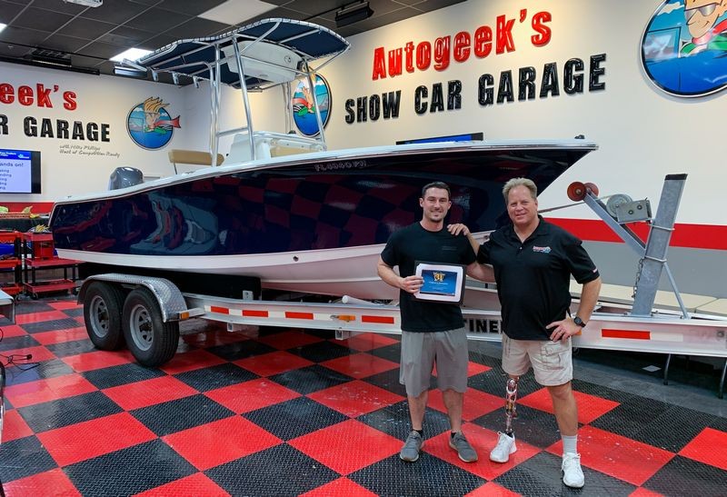 Gelcoat correction ceramic coating install mike phillips