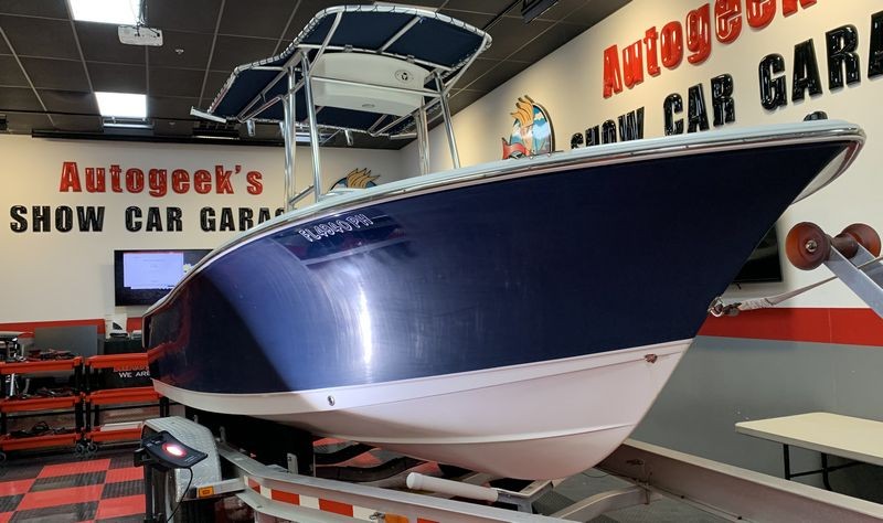Gelcoat correction ceramic coating install mike phillips