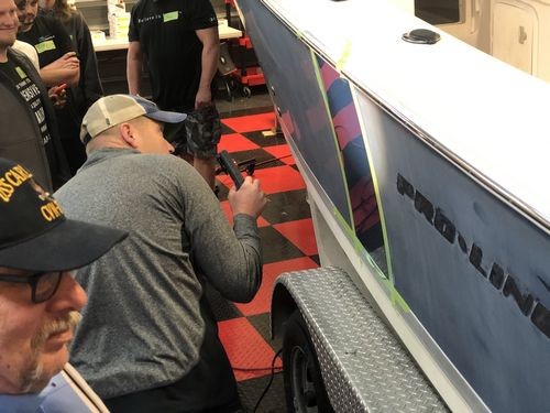 Gelcoat correction ceramic coating install mike phillips