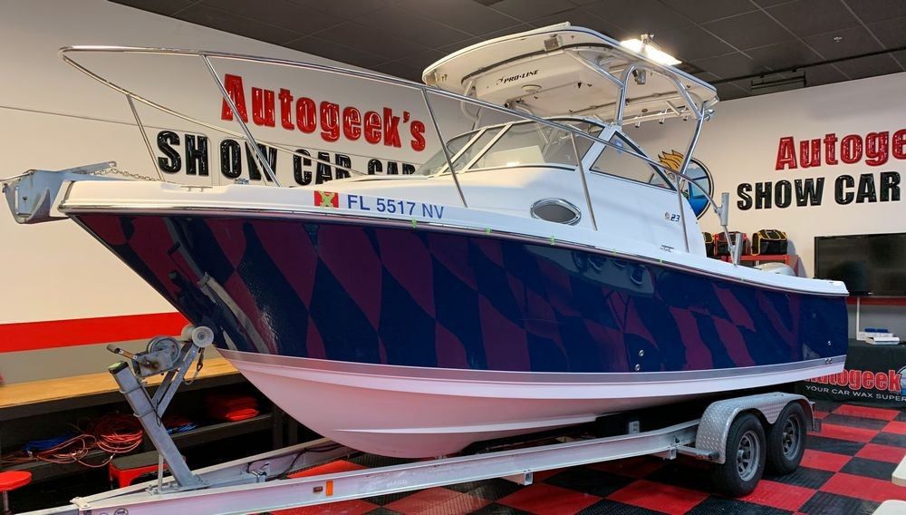 Gelcoat correction ceramic coating install mike phillips