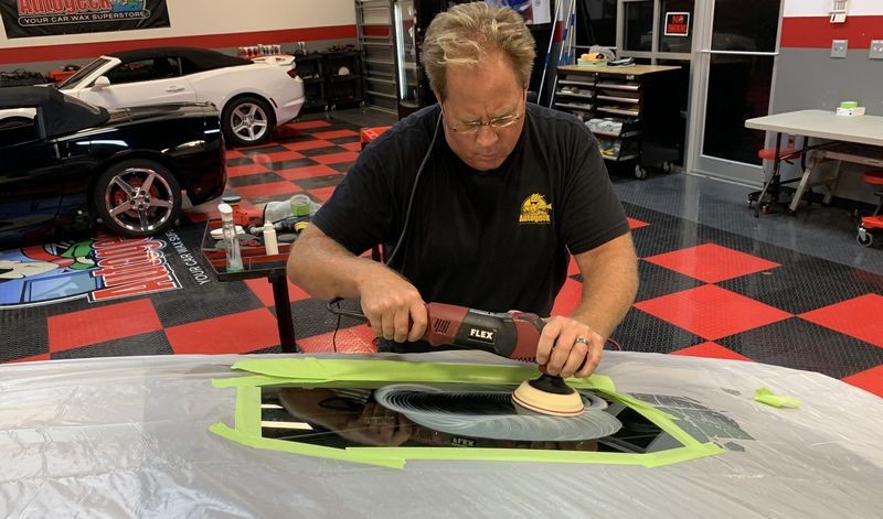 Glass Polishing Removing Scratch Cerium Oxidie