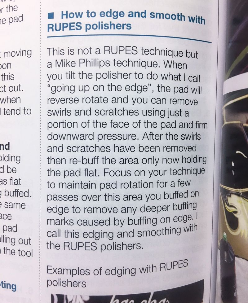 Going up on edge with RUPES BigFoot Mike Phillips