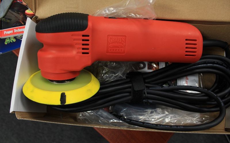Griots 3 inch mini polisher machine sander Mike Phillips