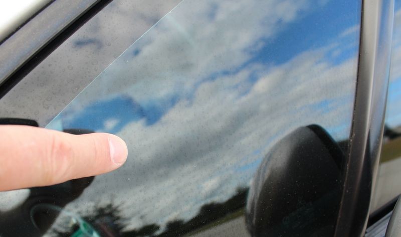 Griots Fine Glass Polish Removing water spots Mike Phillips