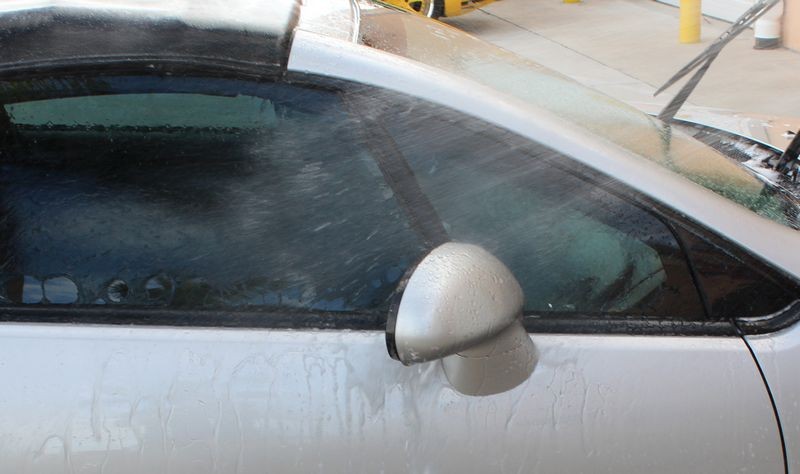 Griots Fine Glass Polish Removing water spots Mike Phillips