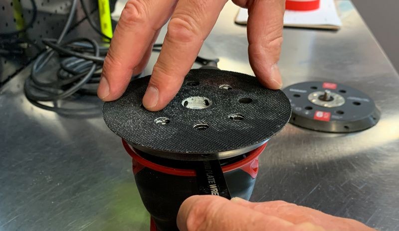 Griots G9 5 inch backing plate mike phillips