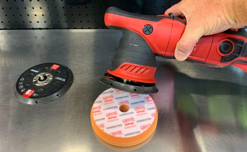 Griots G9 5 inch backing plate mike phillips