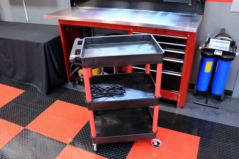 Griots Garage Detailing Cart at Autogeek.com Mike Phillips